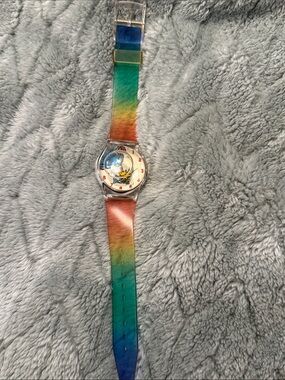 Vintage 1997 Dr. Seuss Rainbow Fish Watch – Tick Tocking Time Tickers